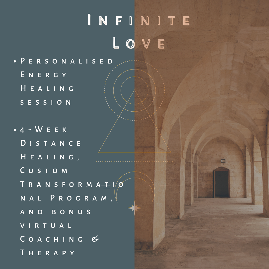 Infinite Love: Personalized Energy Healing, Transformation, and Coaching Program